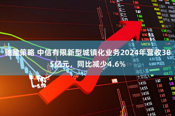 驰盈策略 中信有限新型城镇化业务2024年营收385亿元，同比减少4.6%